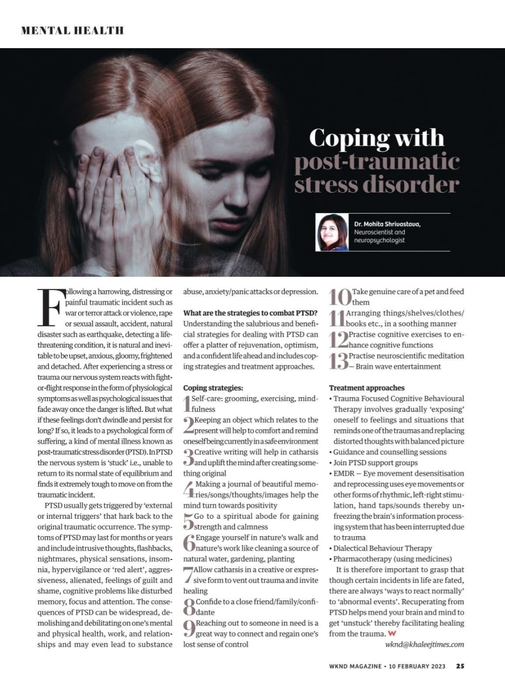 Post Traumatic Stress Disorder 13 Effective Ways To Cope